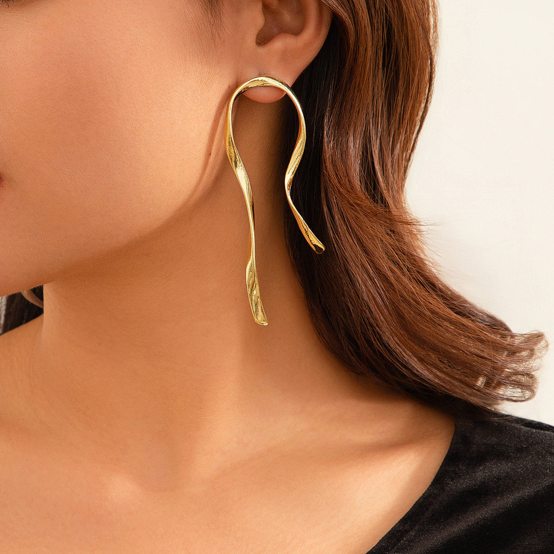 Women's Irregular Twisted Earrings