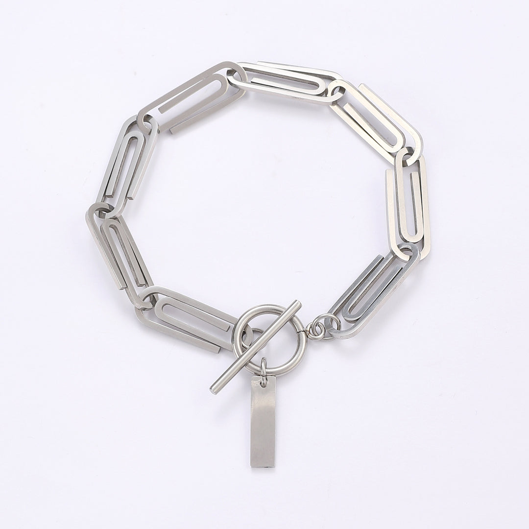 Clip Bracelet Men's Fashion Simple And Adjustable