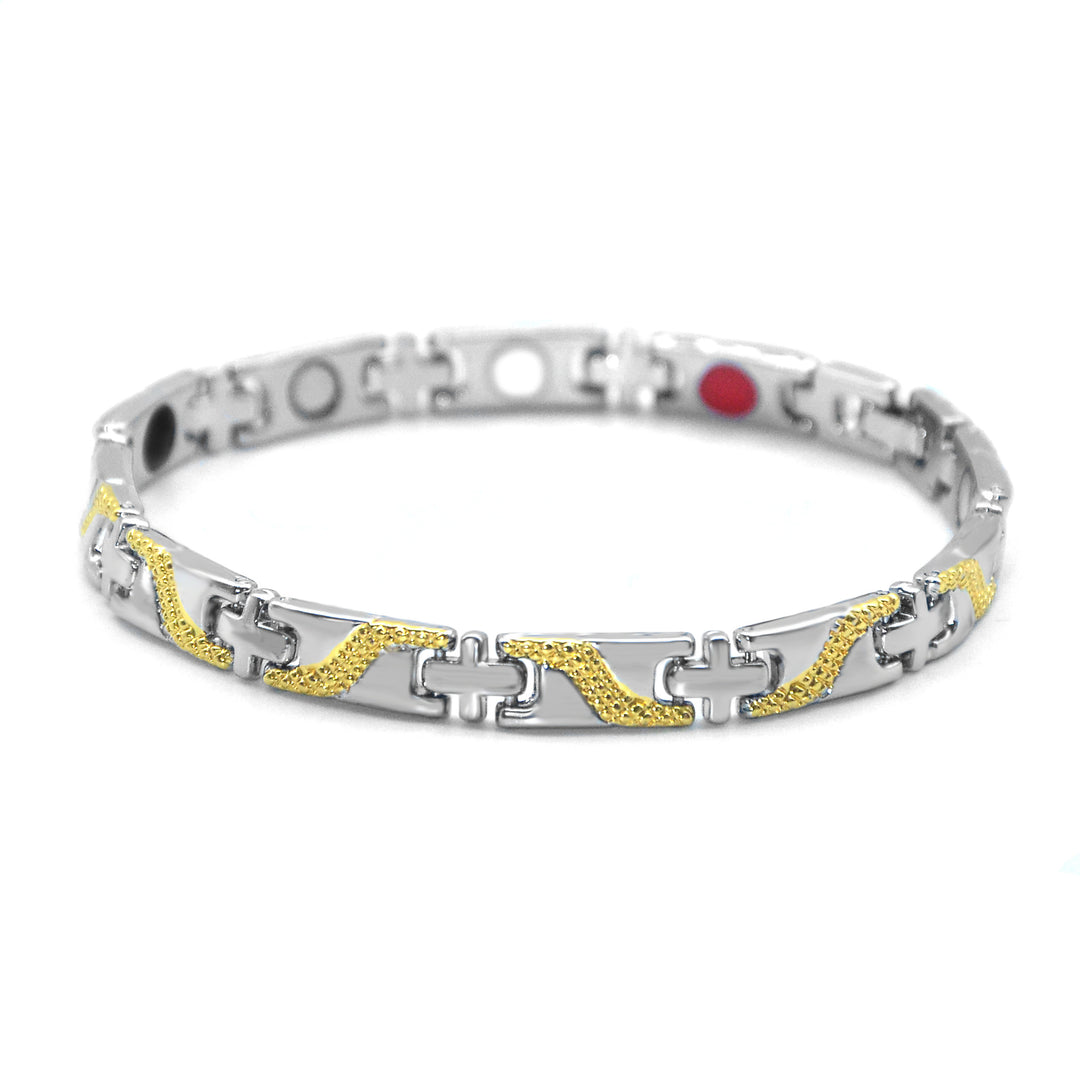 Longrui Cross Dragon Pattern Bracelet