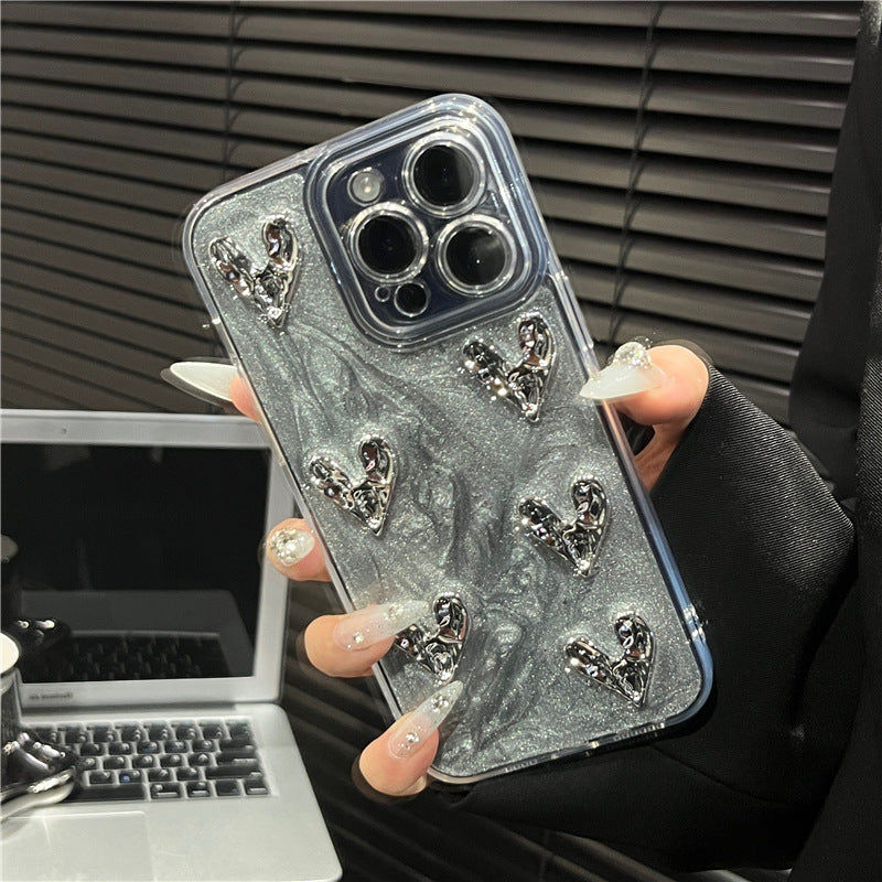 Advanced Cement Gray Mirror Phone Case