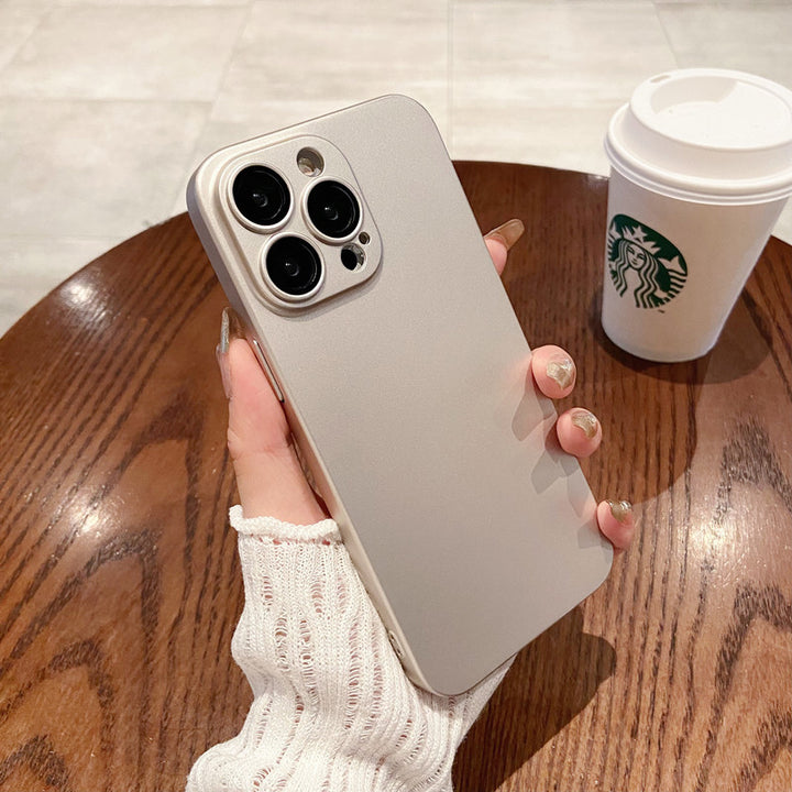 Ultra-thin Frosted Pc Phone Case All-inclusive Lens