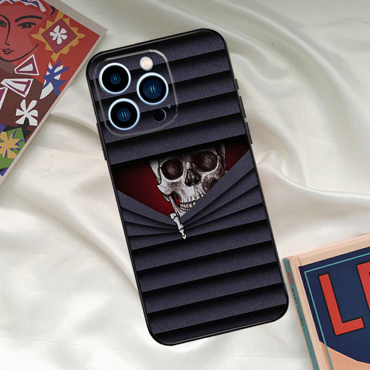 Phone Case Cool Ghost Skull Face Phone Case