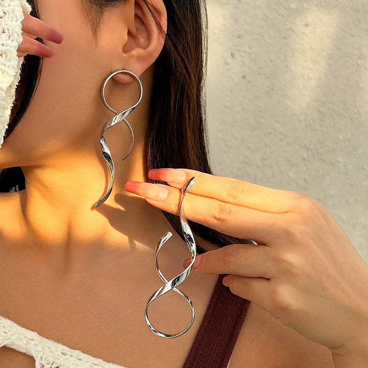 Women's Irregular Twisted Earrings