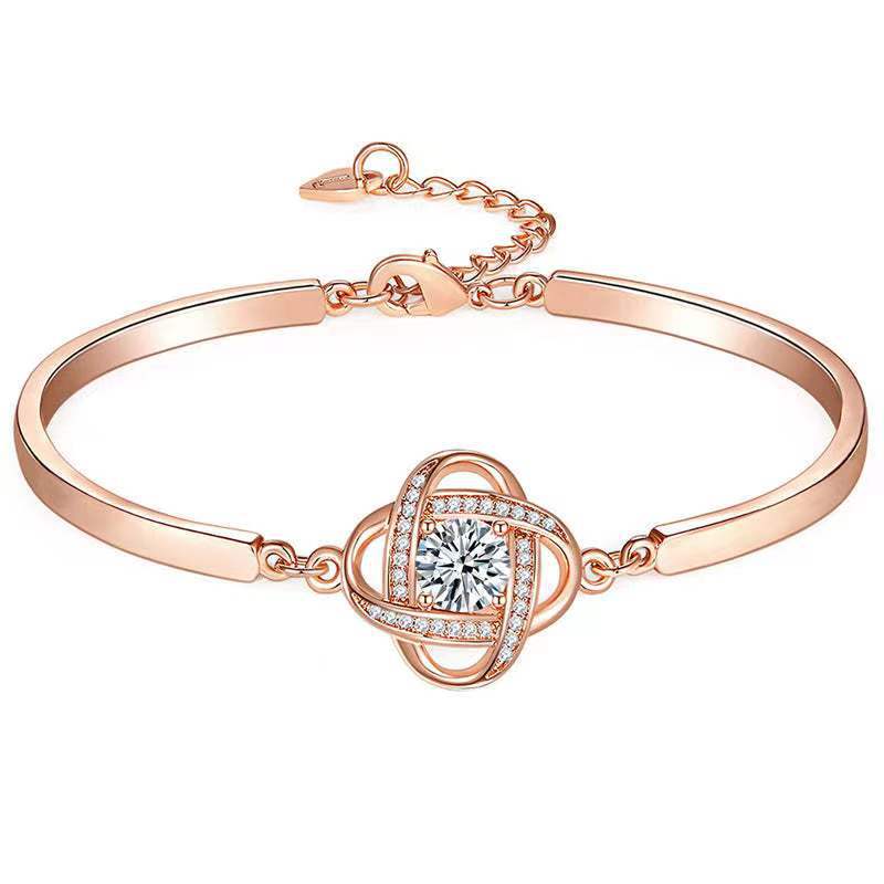 Women's Fashion Simple Rhinestone Bracelet