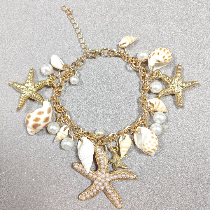 Personalitate Design Fashion Ocean Boho Starfish Shell Brățară