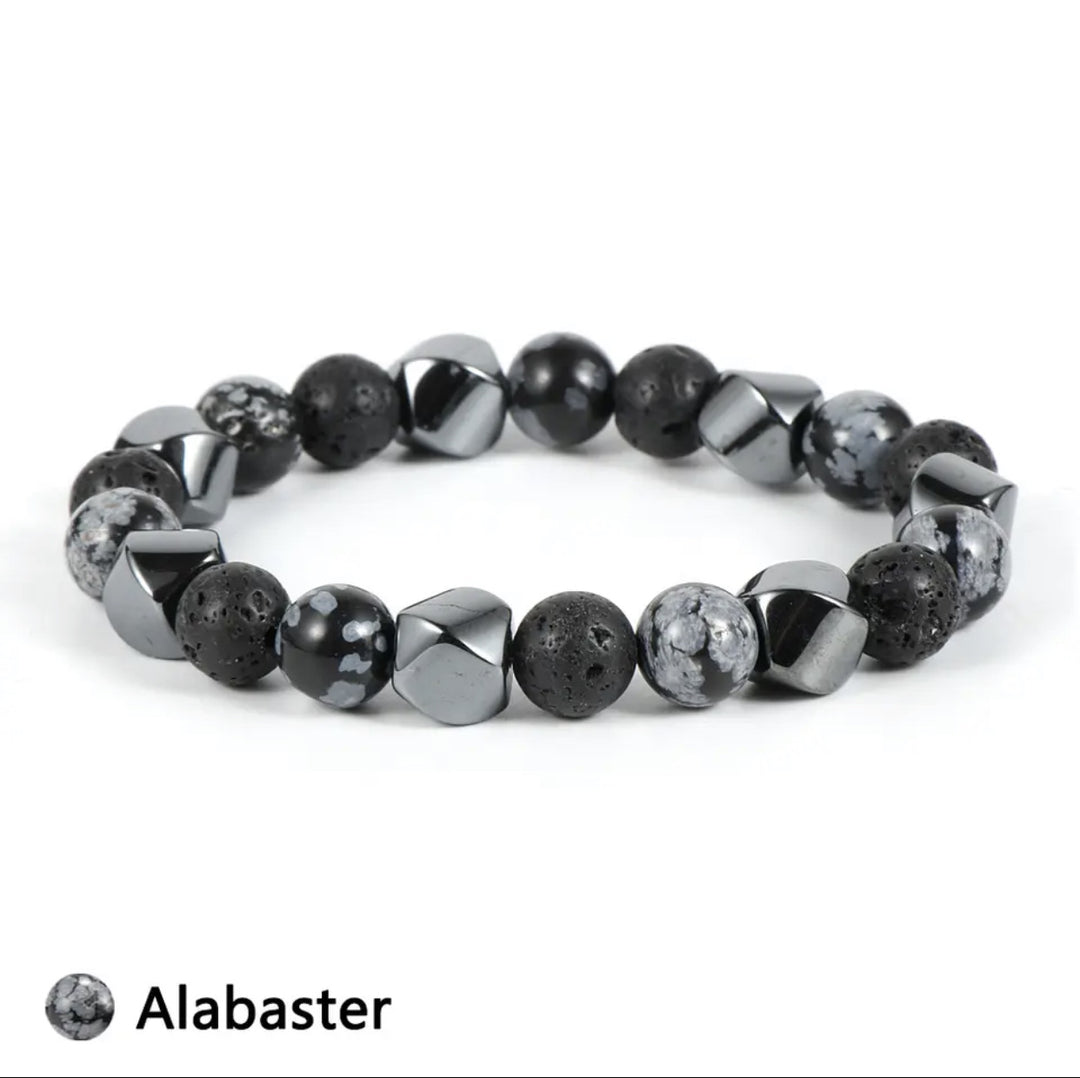 Natural Tigereye Volcanic Stone Bracelet