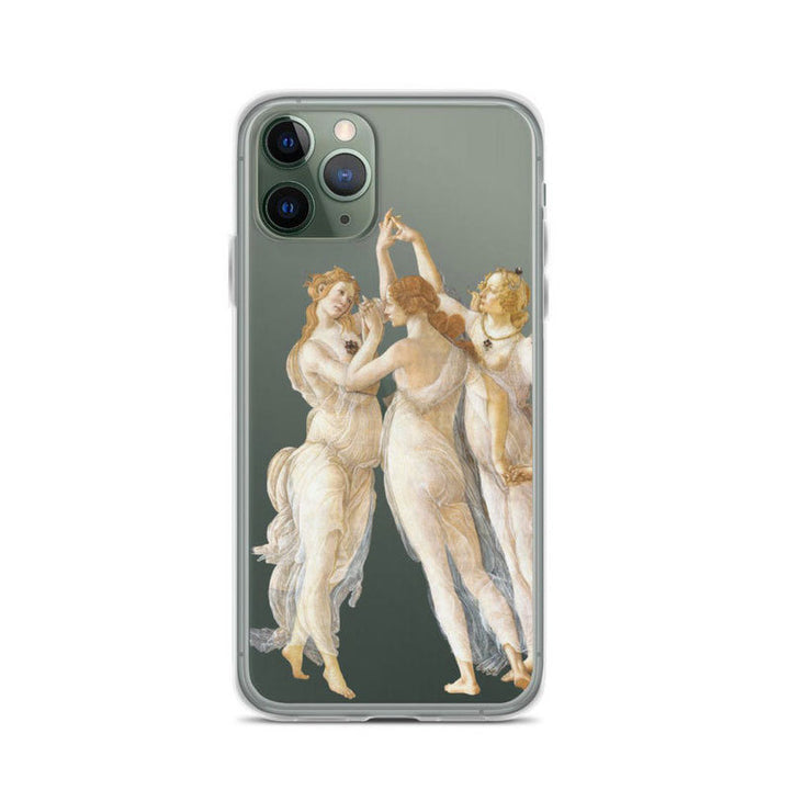 Transparent Cartoon Illustration Phone Case