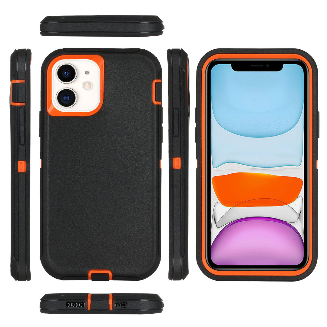 All-inclusive Drop-resistant Three-in-one Hard Case Phone Case