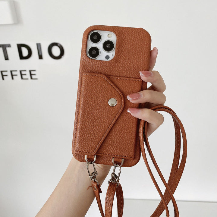 Japanese And Korean Card Holder Crossbody Phone Case