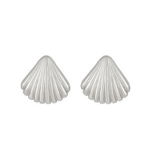 Fashion Diamond Starfish Shell  Pearl Earrings