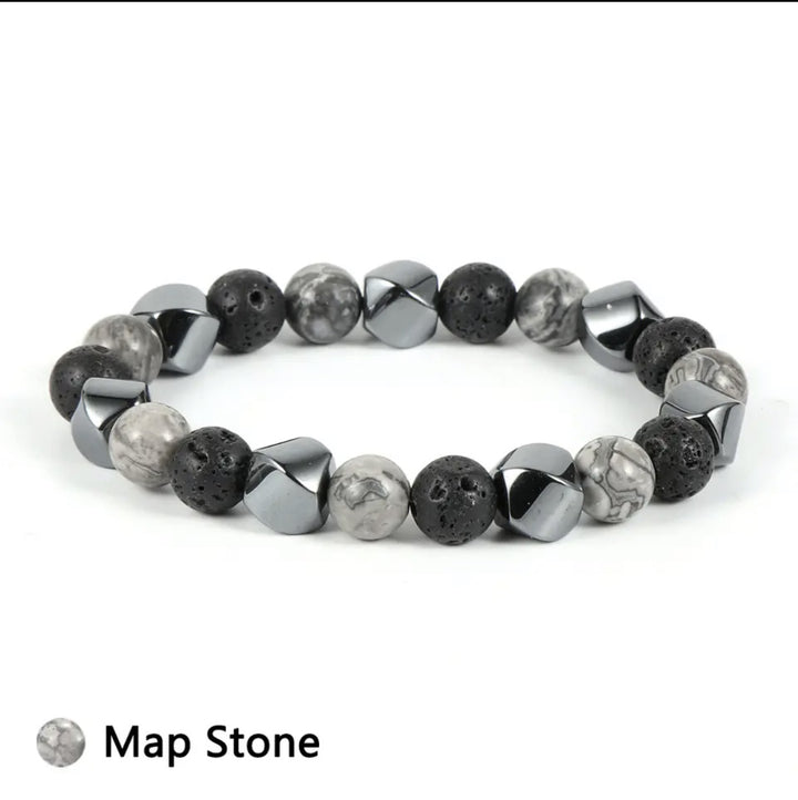 Natural Tigereye Volcanic Stone Bracelet