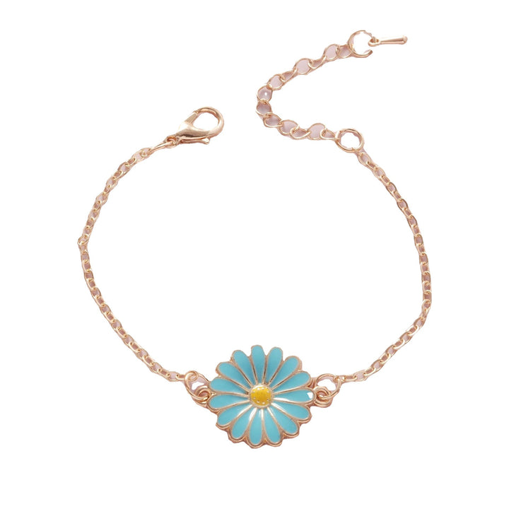 Women's Fashion Simple Alloy Daisy Bracelet