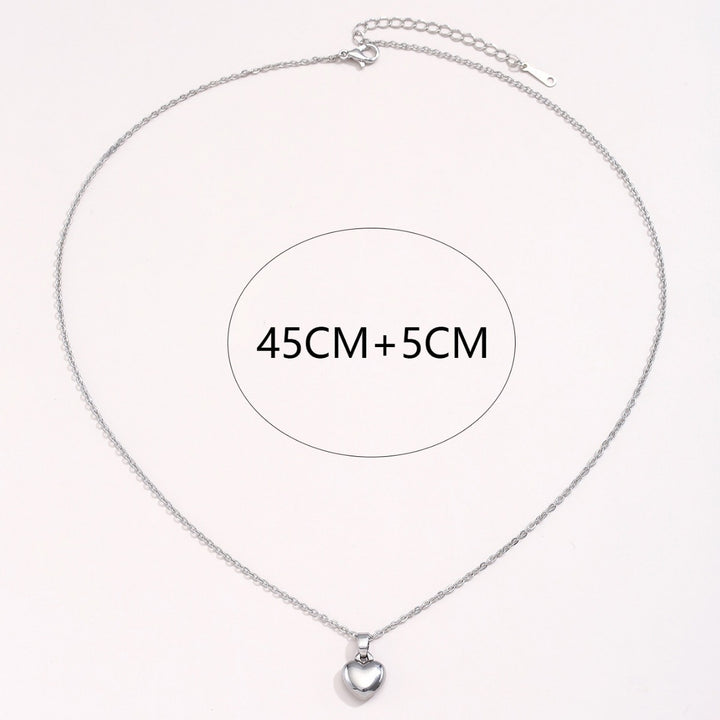 Fashion Love Pendant Necklace Simple