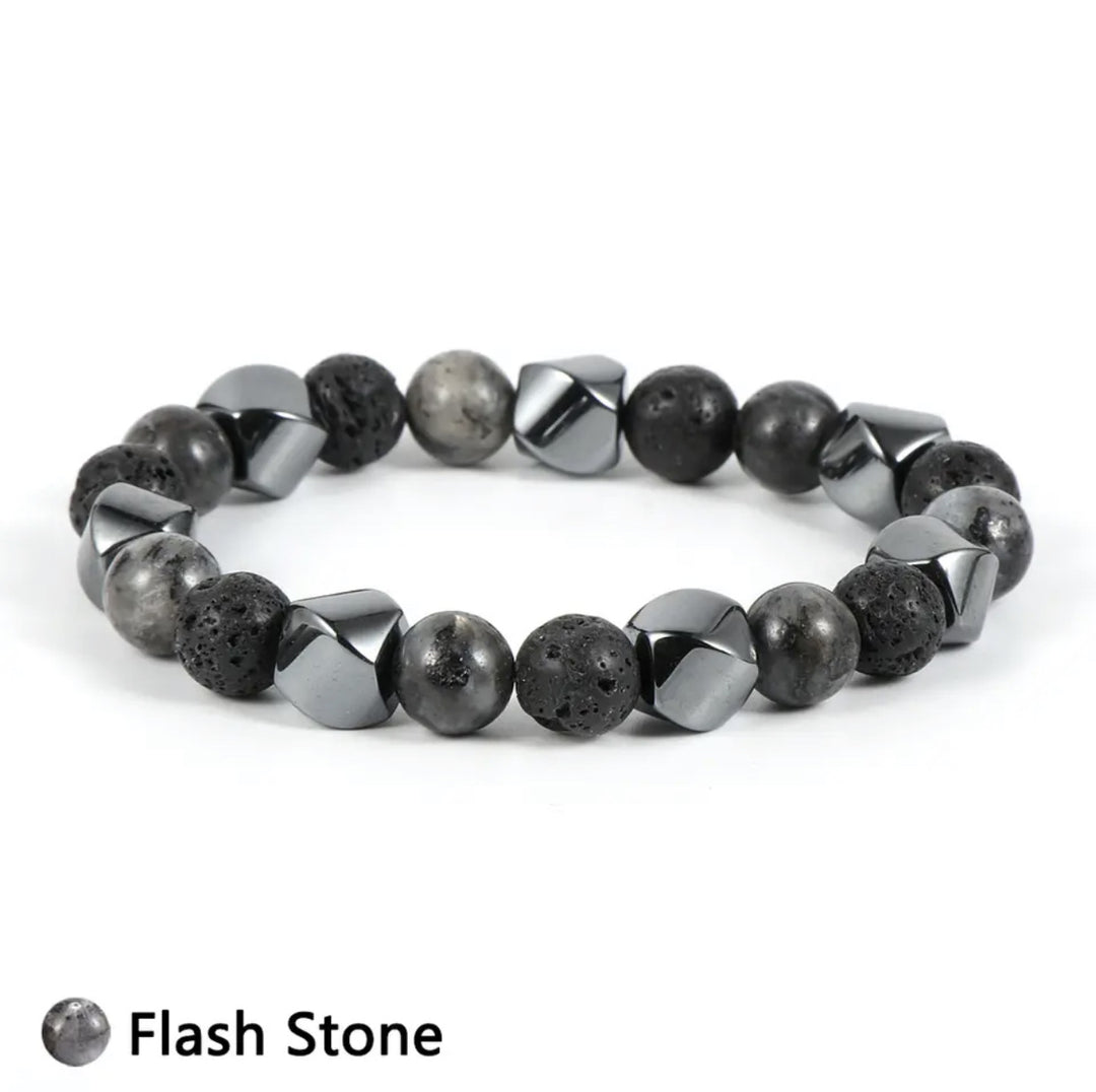 Natural Tigereye Volcanic Stone Bracelet