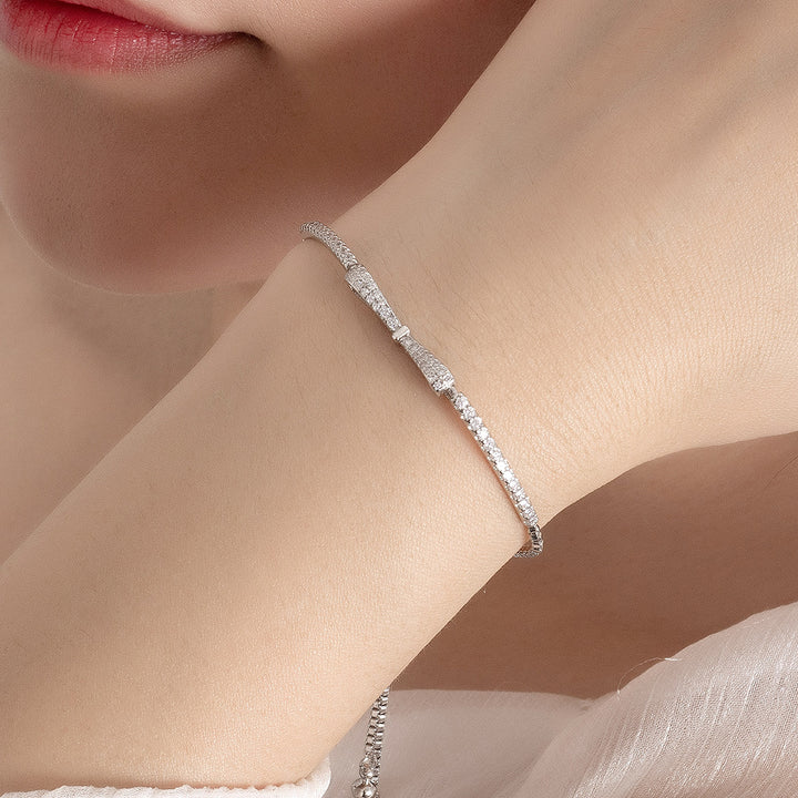 Women's Adjustable Bow Bracelet Niche