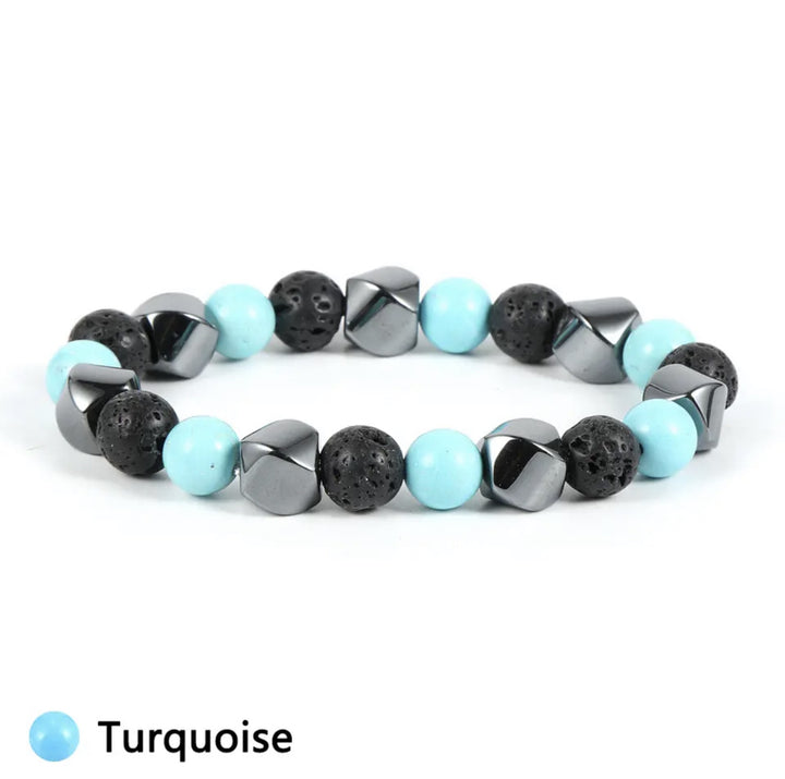 Natural Tigereye Volcanic Stone Bracelet