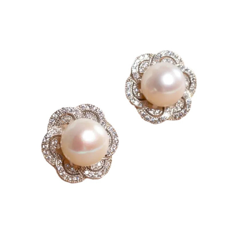 Imitation Pearl Earrings Women's Exquisite Style