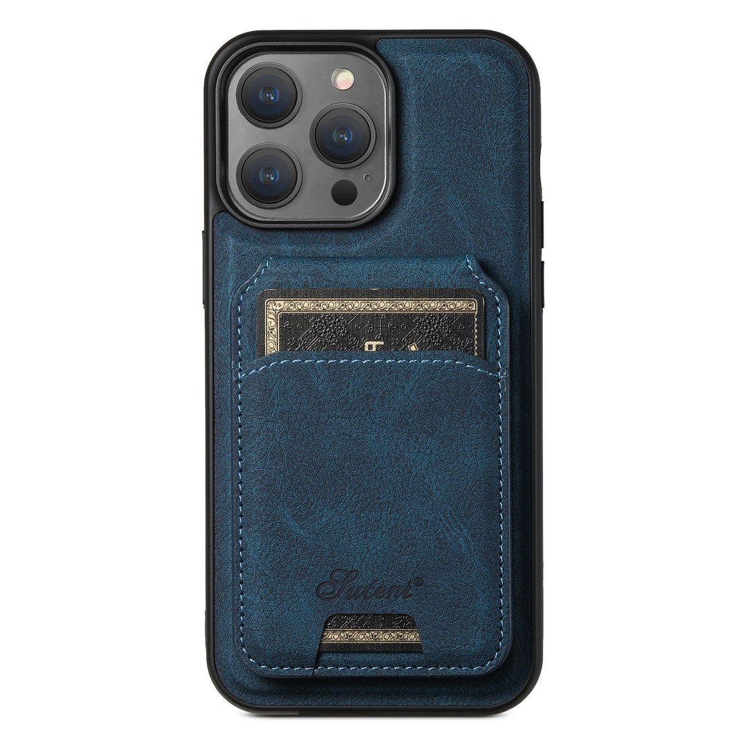 Telefon mobil din piele Telefon CASE MAGNETIC CARDER