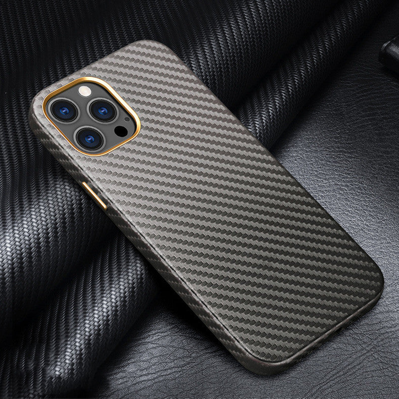 Shell Kevlar Carbon Fiber Leather Protective Sleeve