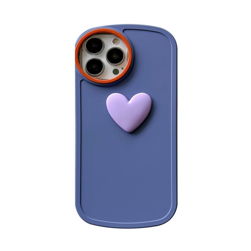 Simple And Small Love Phone Case Anti Drop