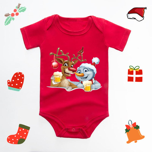 Baby Romper Jumpsuit Red Fart Clothes