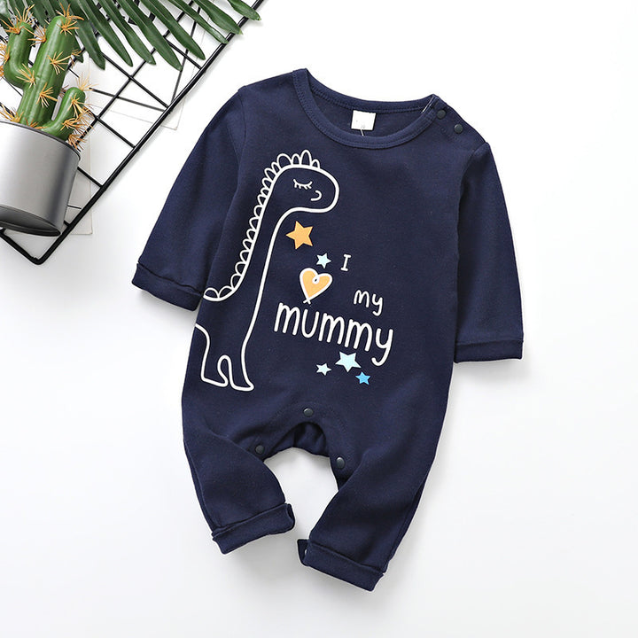 Spring And Autumn Newborn Baby Jumpsuit