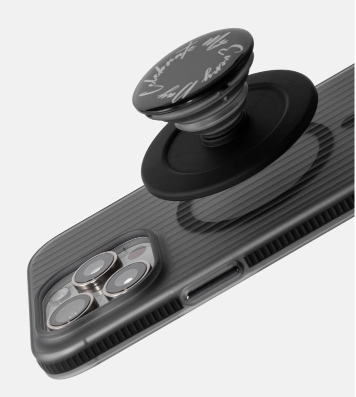 Simple Drop-resistant Striped Magnetic Phone Case