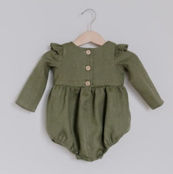 Newborn Baby Girl Rompers for 0-24M Long Sleeve Romper Jumpsuits  One-piece Fashion Organic Cotton