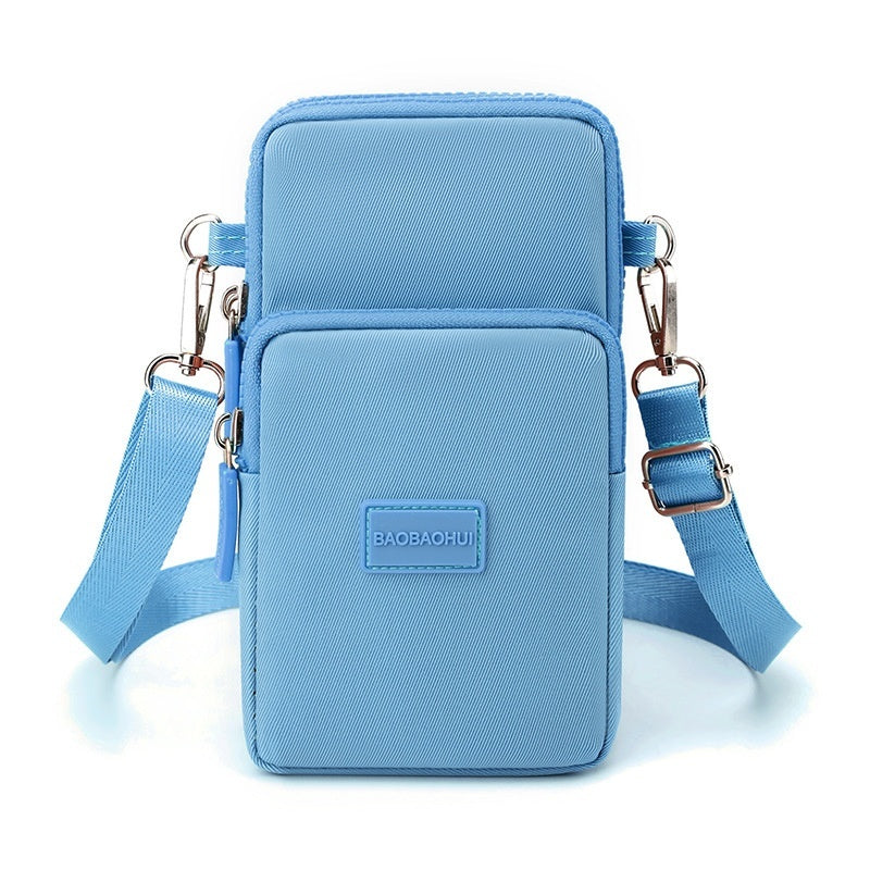 Oxford Pânză pentru femei Crossbody Halter Lightweight Telefon Mobile Geantă