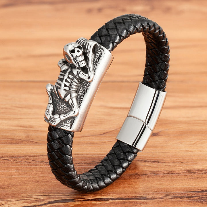 Personalized Animal Men's Simple Magnetic Buckle Bracelet