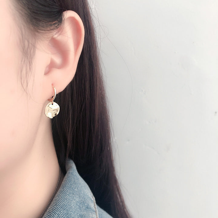 European And American Minority Design Female Round Ear Ring