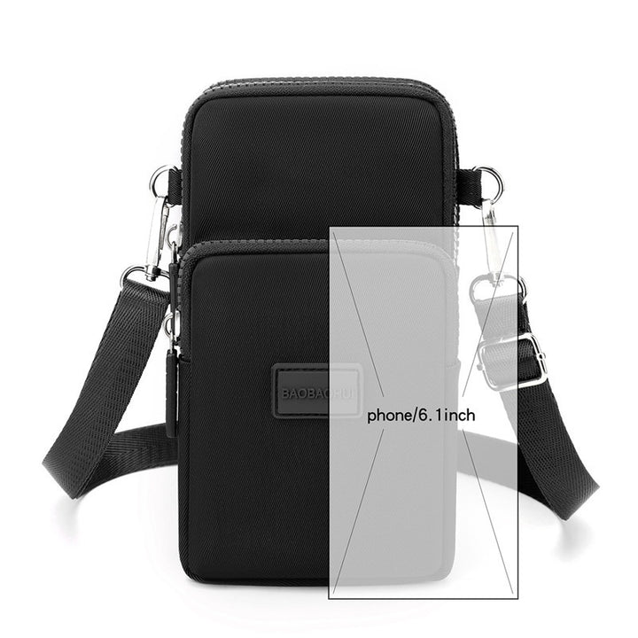 Oxford Pânză pentru femei Crossbody Halter Lightweight Telefon Mobile Geantă