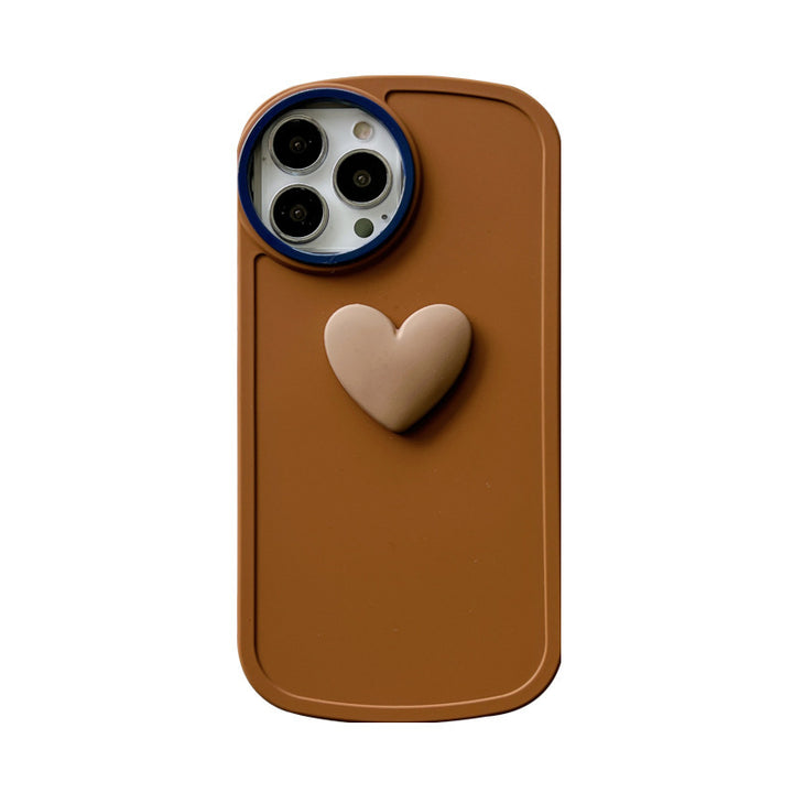 Simple And Small Love Phone Case Anti Drop