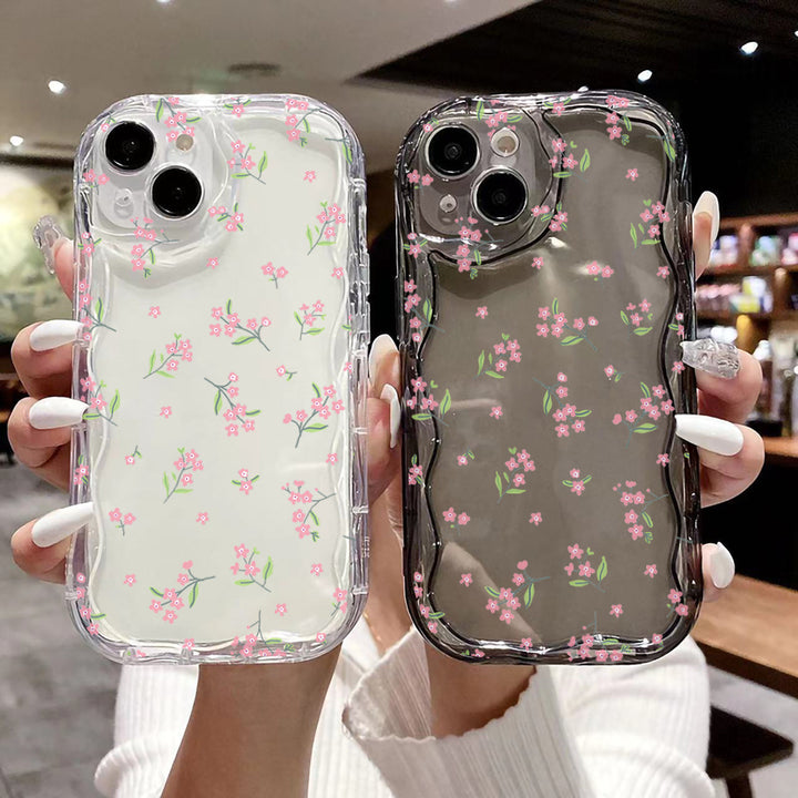 Fashion Brand Cream Pattern transparent Case 15 Caseflowers pentru telefon