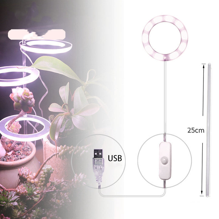 LED GROW Light Spectrum Full Spectrum Phyto Grow Lampa USB Phyto Lamp pentru plante Iluminat de creștere pentru plante interioare