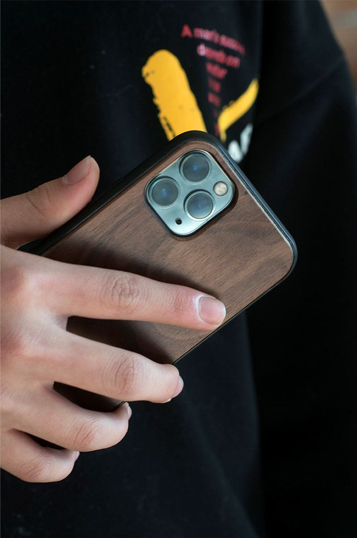 Wooden Protective Shell Creative Phone Case