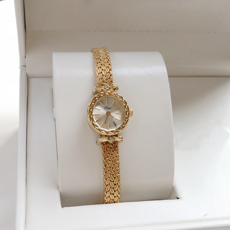 Simplu retro interes special Light Luxury Gold Women