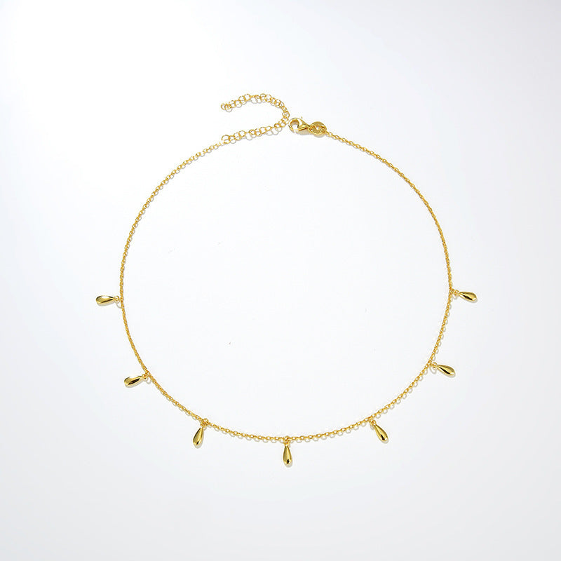 18K Gold High-grade Niche Necklace For Women