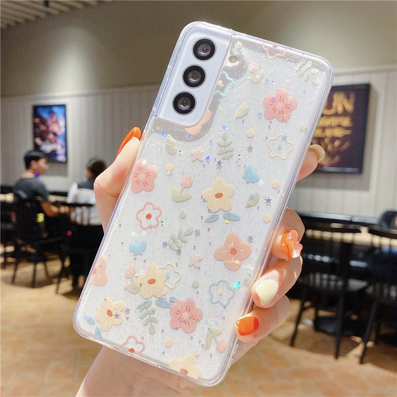 Fashion Minimalist Floral Thone Protector