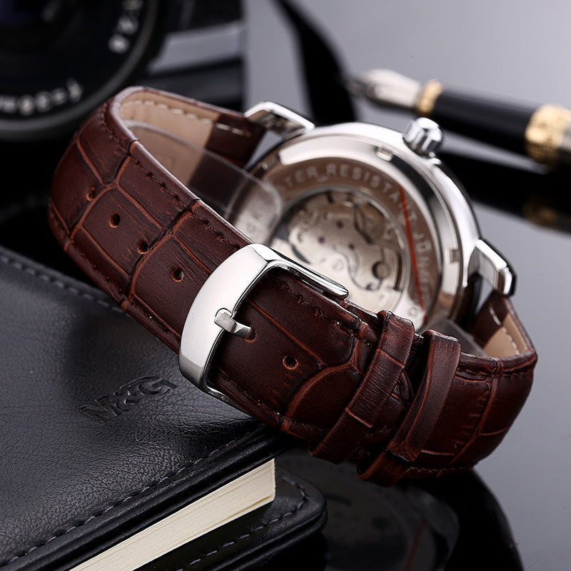 Personaje romane Junming Roman’s Meny Mechanical Watch Ipelfroof