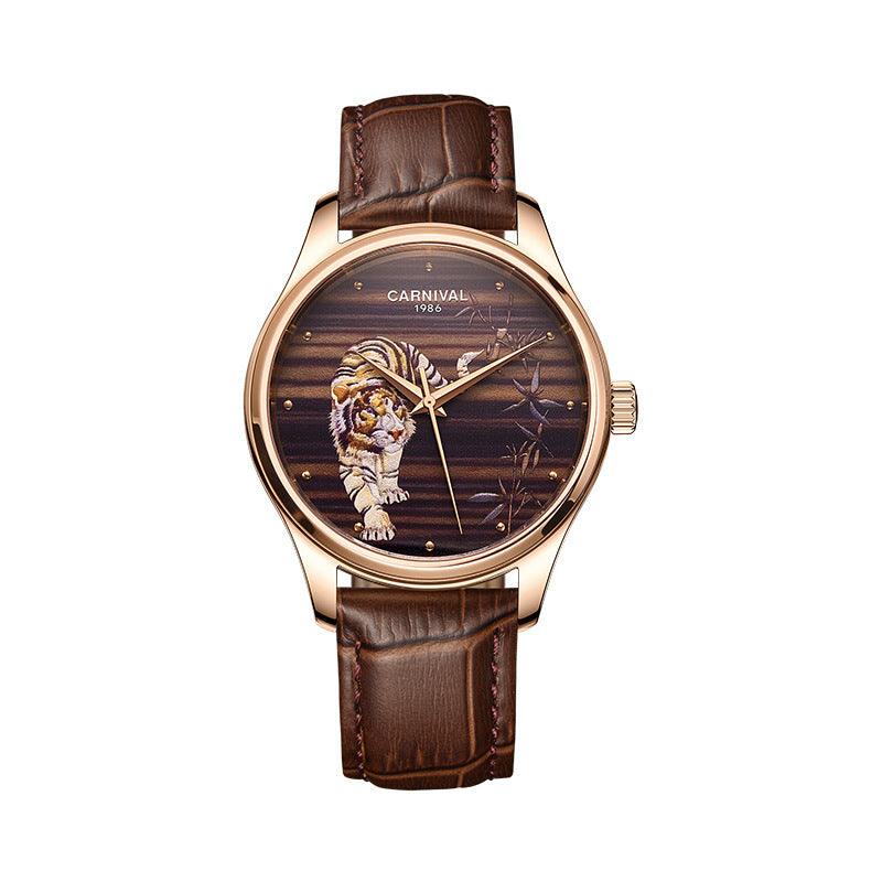 New Chinese Zodiac Animal Hair Watch