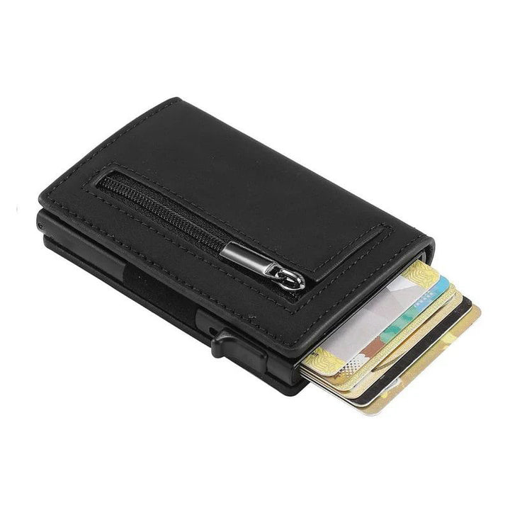 Men's Ultra-thin RFID Anti-theft Metal Card Sleeve