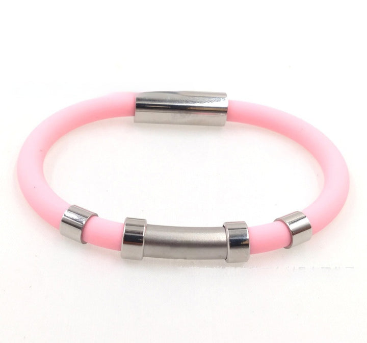 Anti-static Magnetic Snap Silicone Bracelet