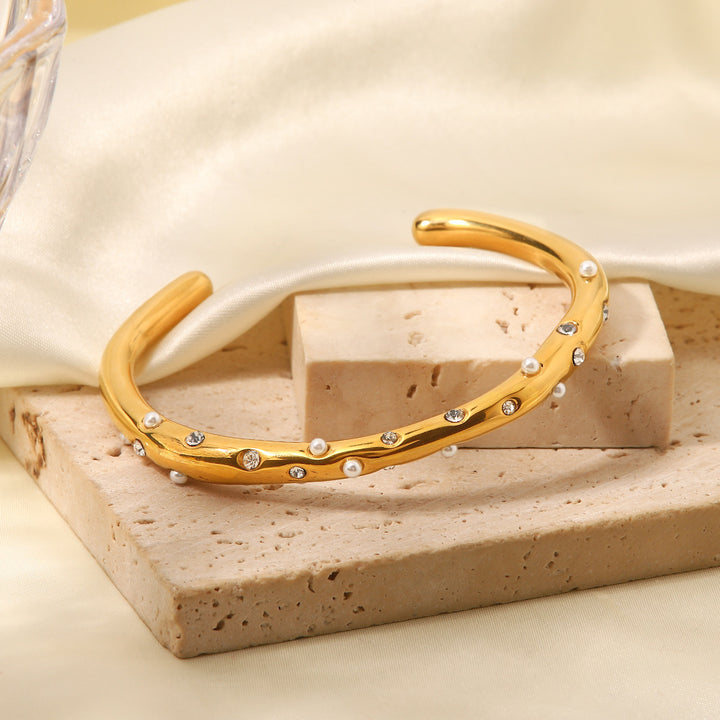 Corisande Gold Bangle