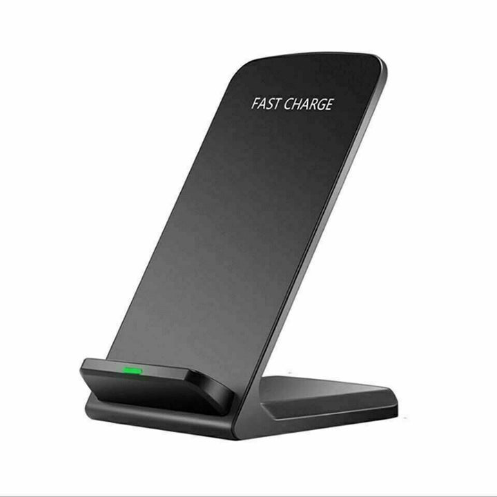 Încărcător rapid Qi Wireless Stand Dock pentru iPhone 8 X XS 11 12 13 Pro Max