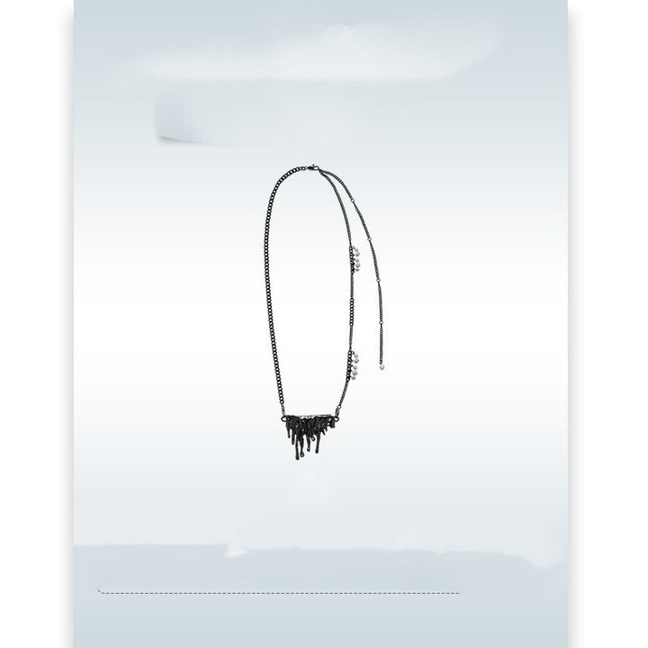 Lava Tassel Moonstone Mobile Phone Charm