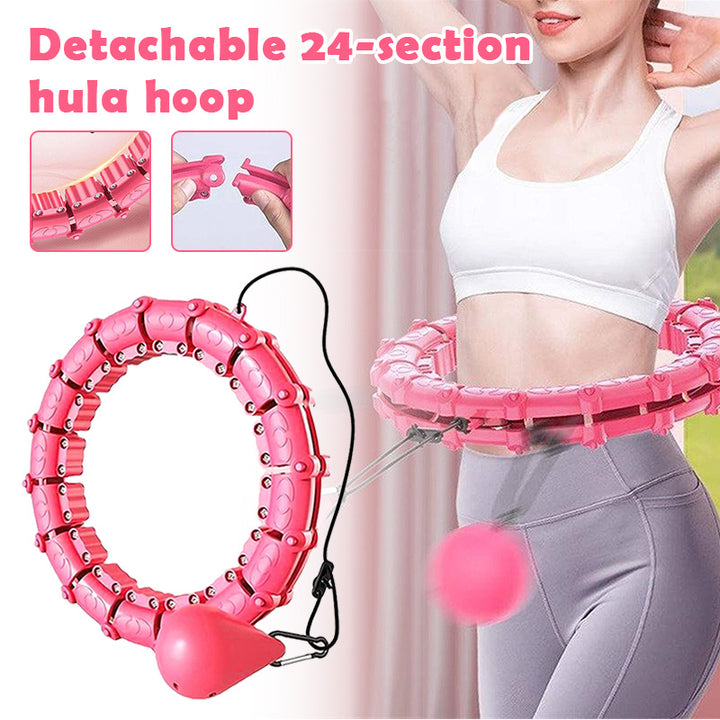 Noduri personalizate ponderate hoola fitness hoop inteligent hula subțire talie scădere în greutate noduri ponderate hoola fitness hoop inteligent hula subțire slăbiciune