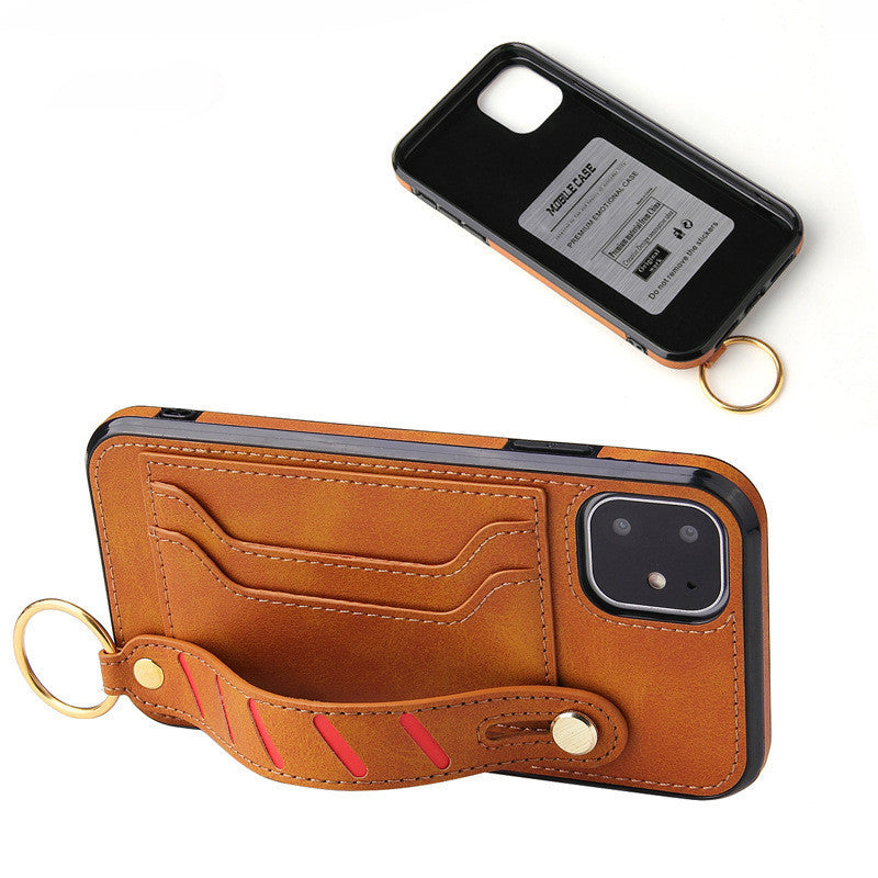 Leather Case Holder Mobile Phone Protective Cover