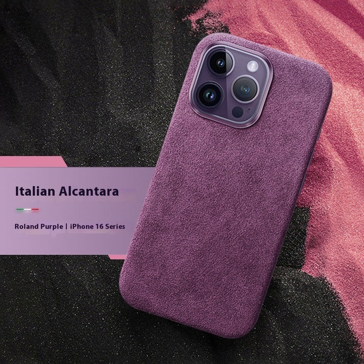 Suede Magnetic All-inclusive Phone Case