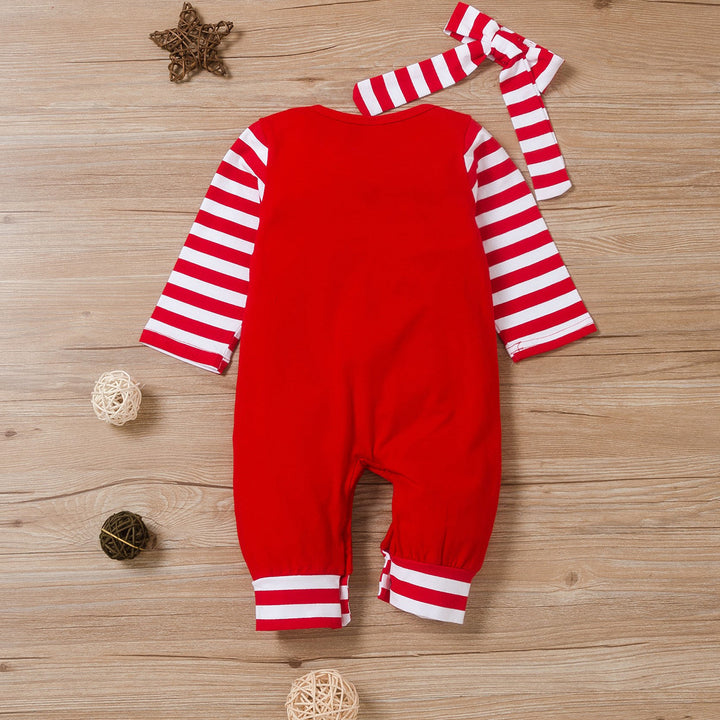 Cross Border Autumn And Winter Christmas Baby Jumpsuit